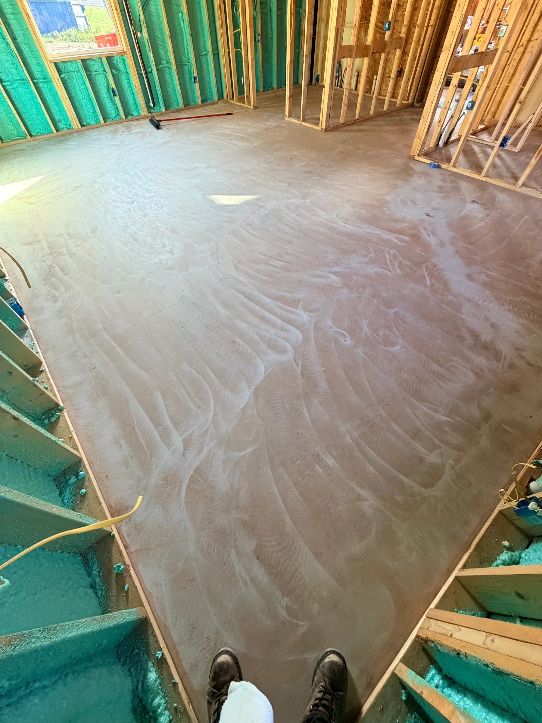 2800sq ft ground and prepped