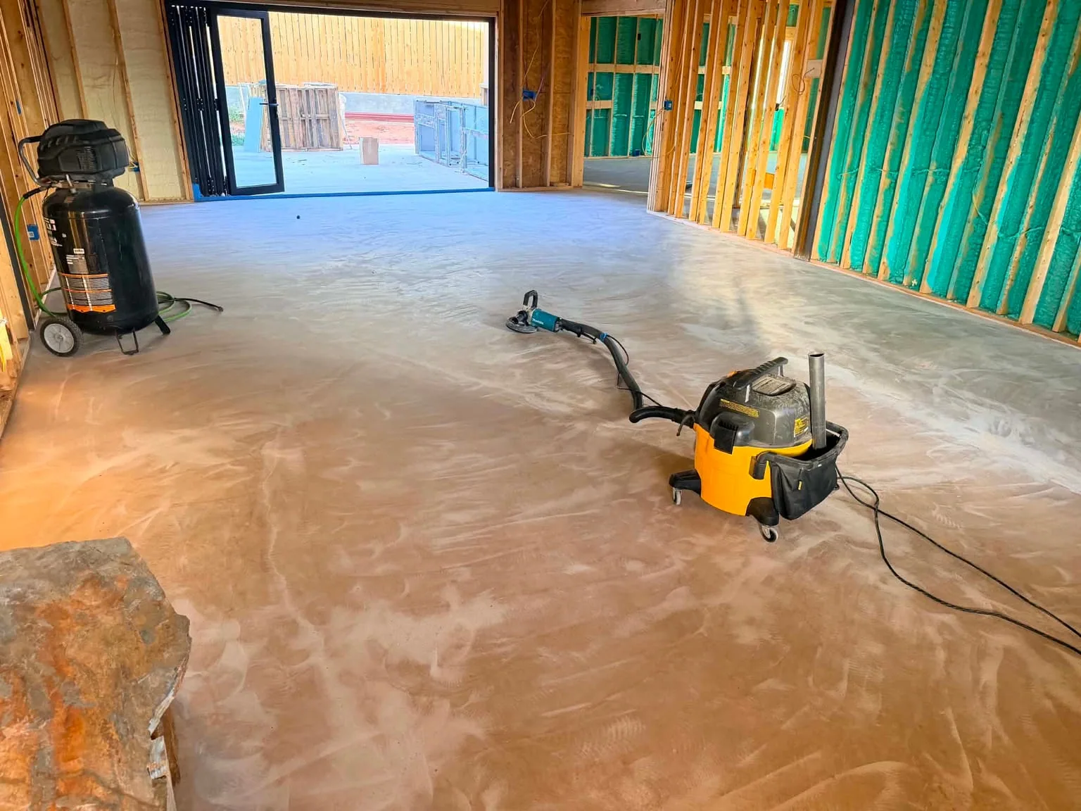 Ground & Prepped Slab